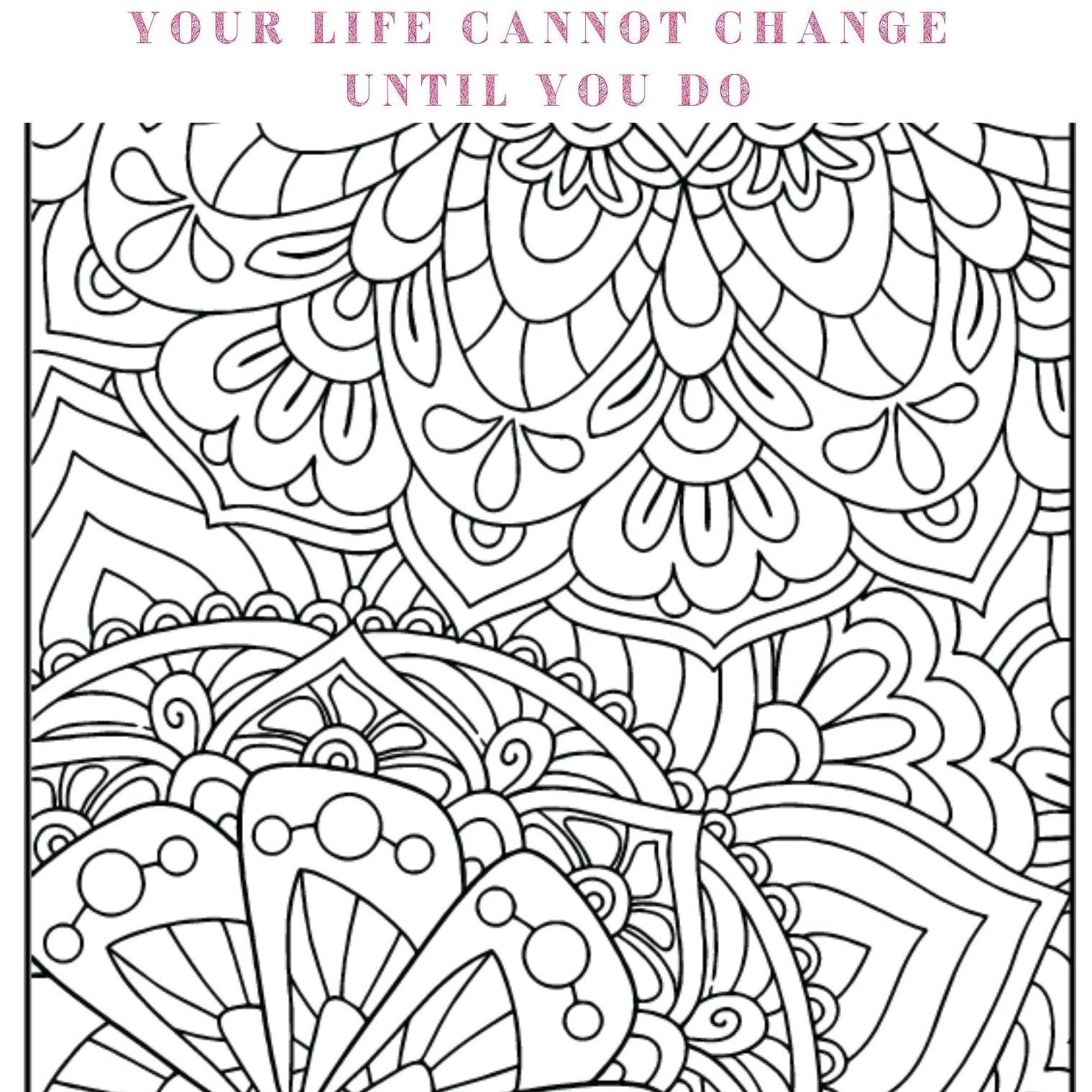 You Are Worthy Mindfulness Coloring Book