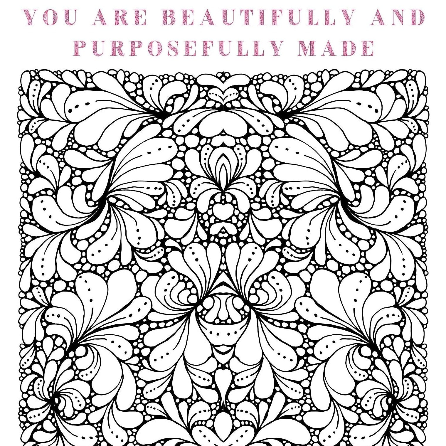 You Are Worthy Mindfulness Coloring Book