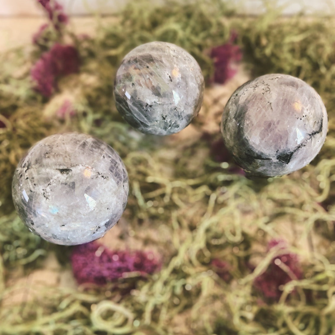 Labradorite Spheres