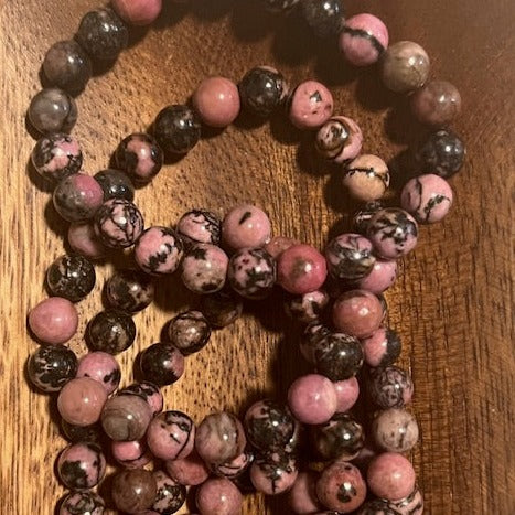 Rhodonite Beaded Bracelets