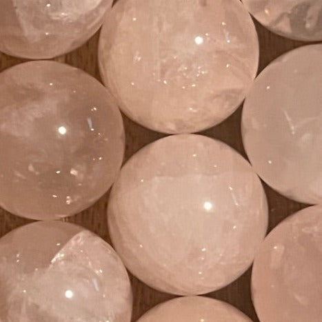 Rose Quartz Spheres