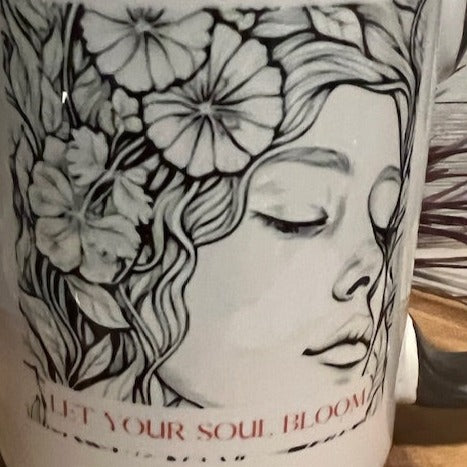 Coffee Mug 15 oz-Let Your Soul Bloom 2