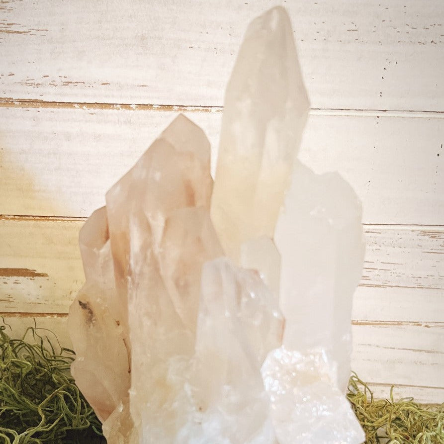 Large Clear Quartz Cluster