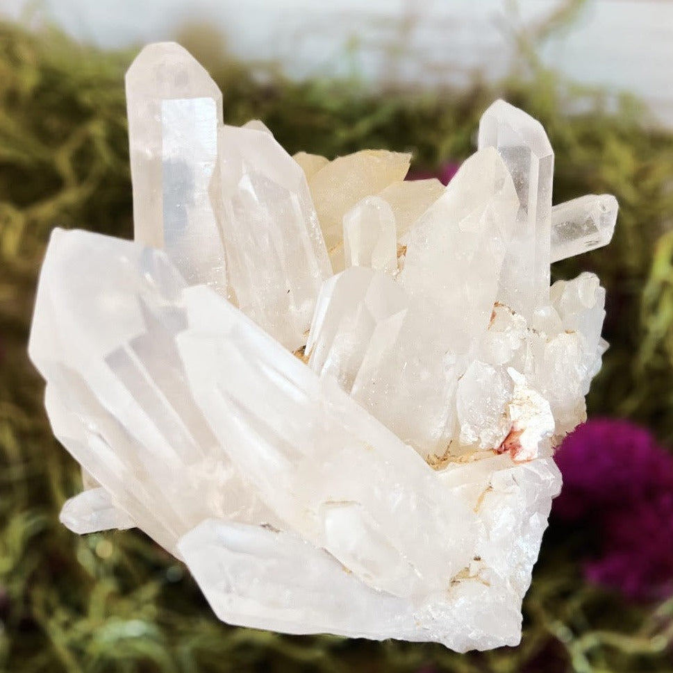 Large Clear Quartz Cluster