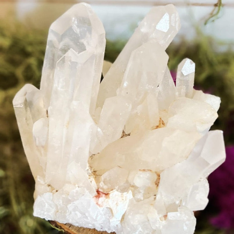 Large Clear Quartz Cluster