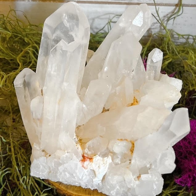 Large Clear Quartz Cluster