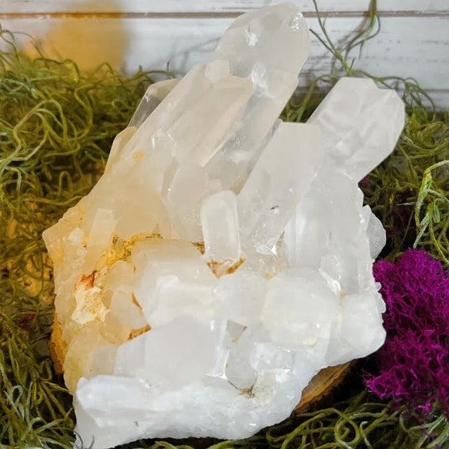 Large Clear Quartz Cluster