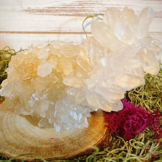 Chrysanthemum Quartz Cluster