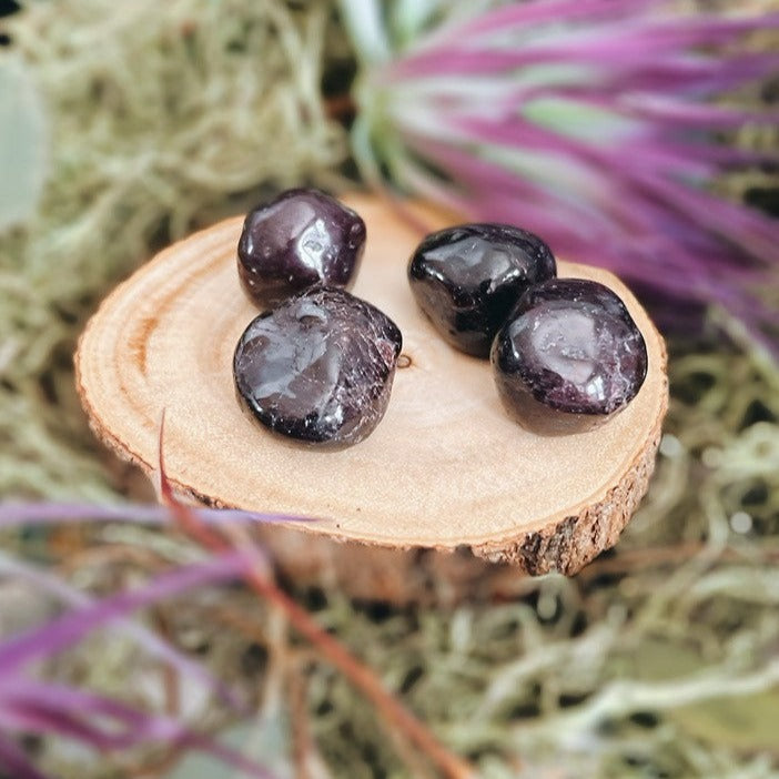 Large Garnet Tumbled Stone