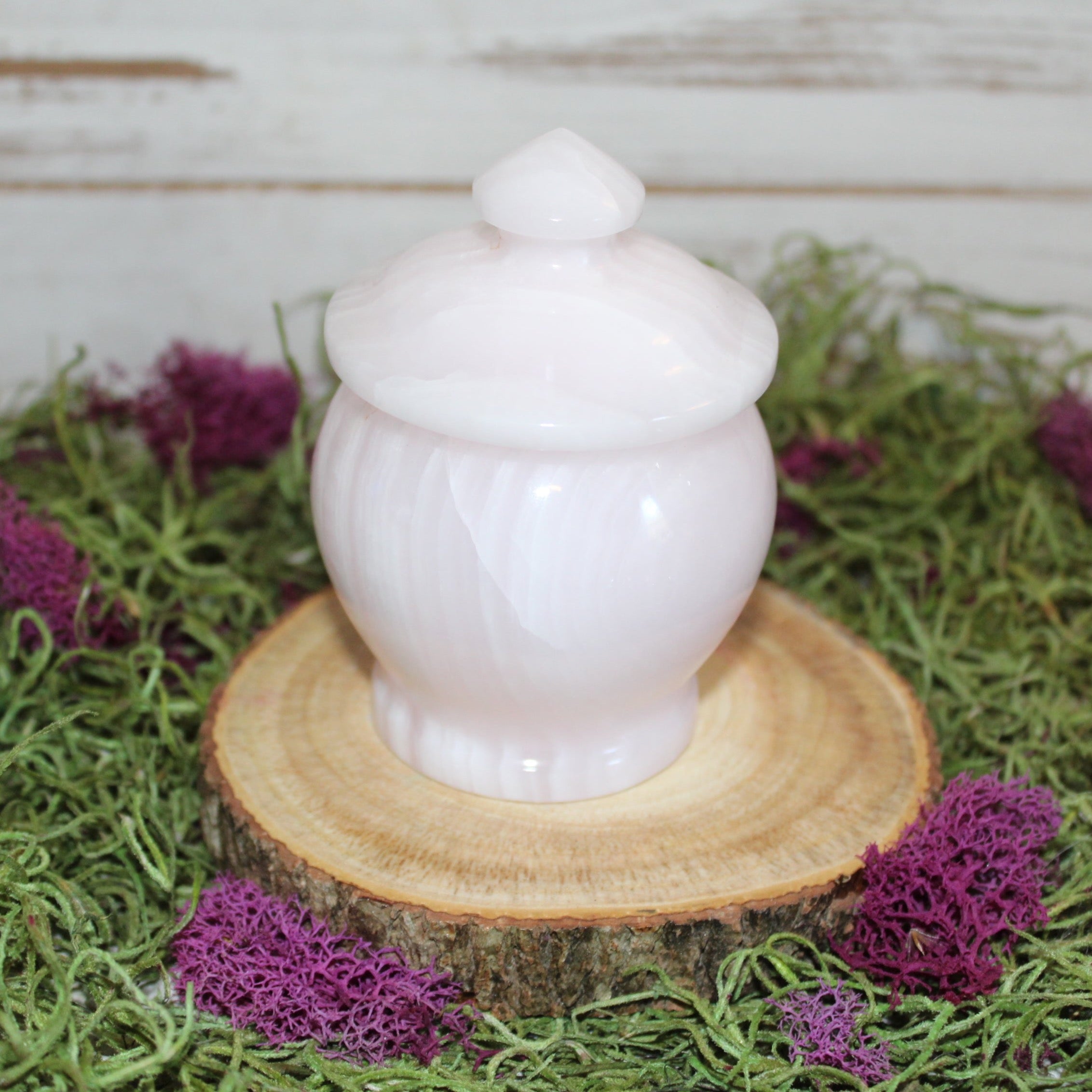 Pink Calcite/Mangano Calcite Jars