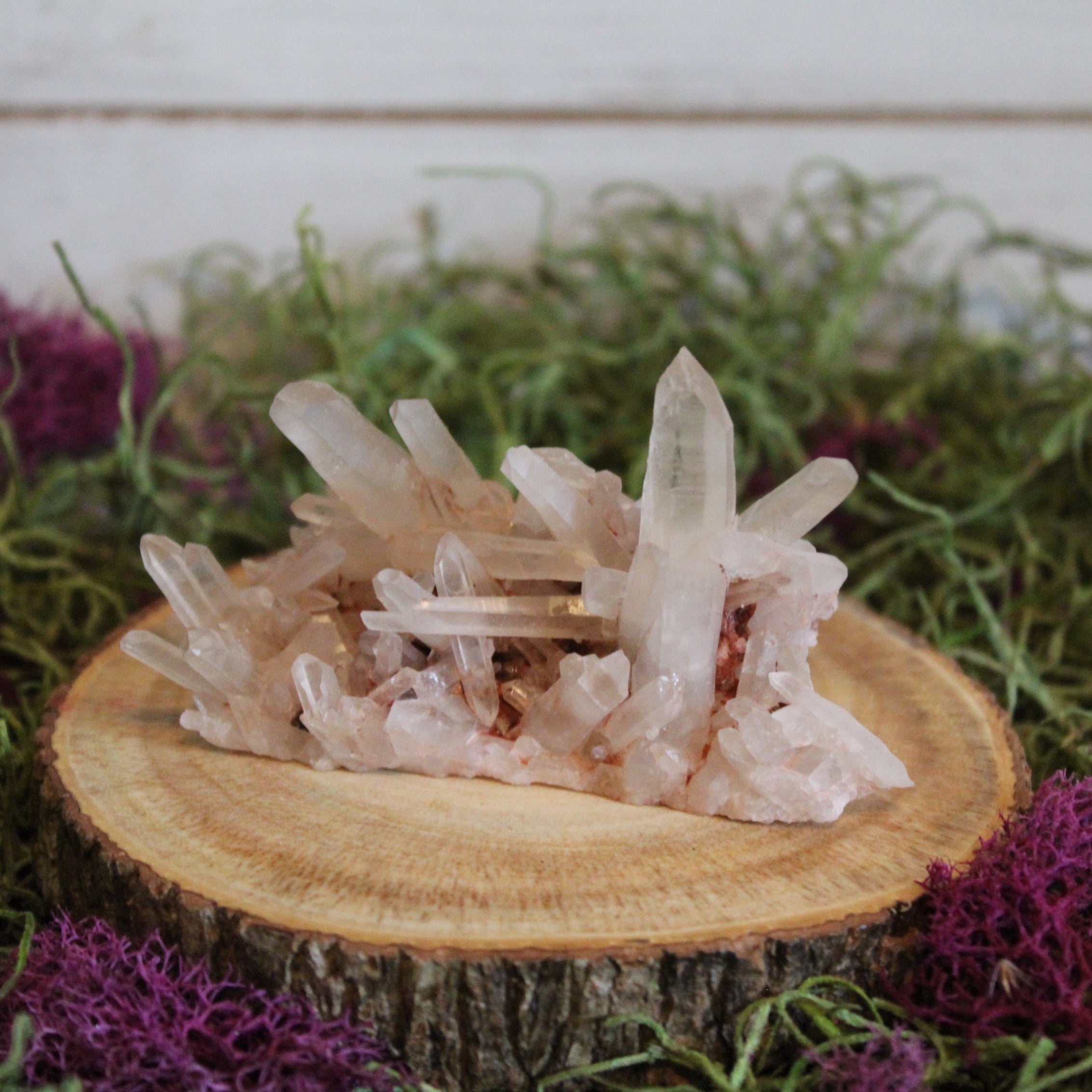 Needle Point Quartz Cluster