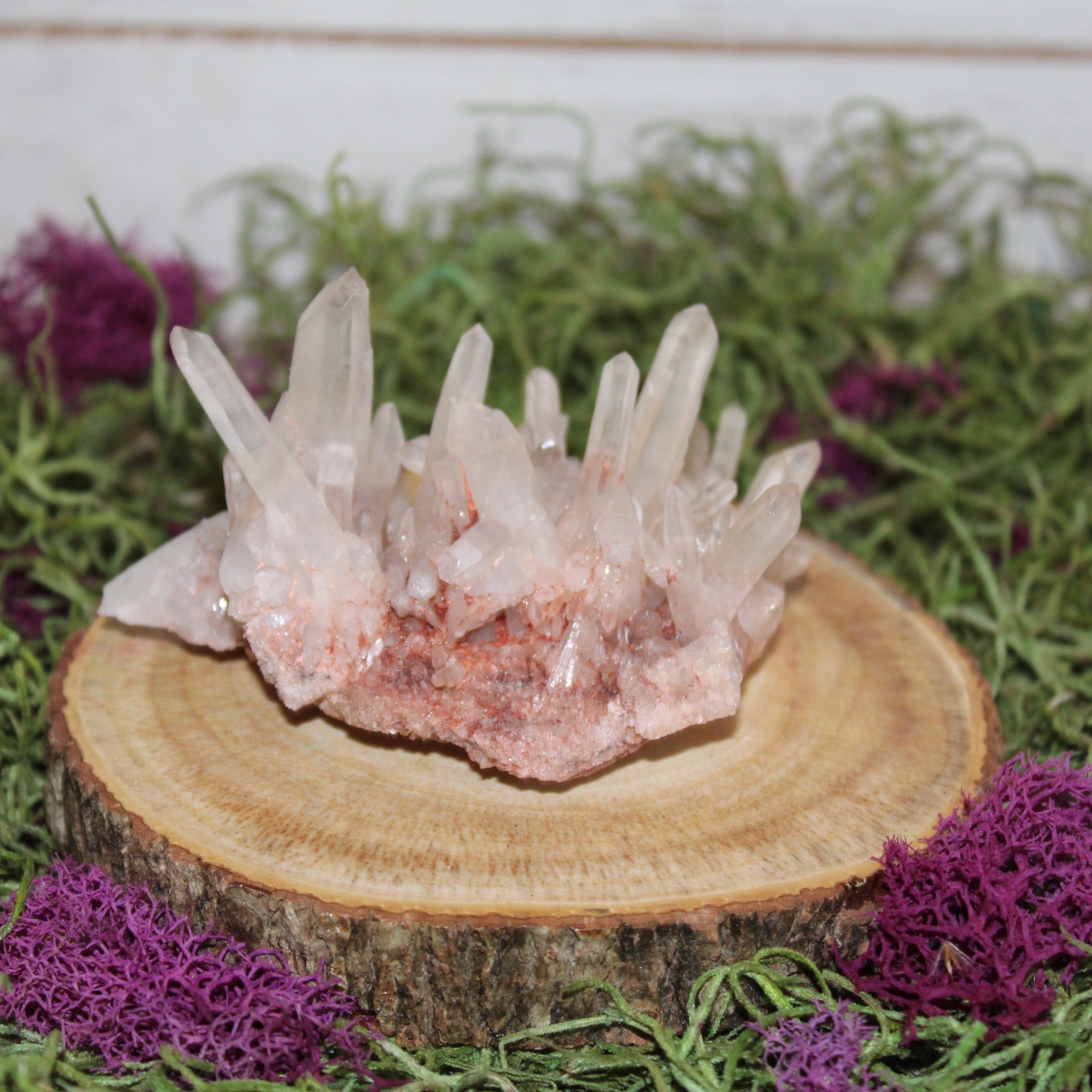 Needle Point Quartz Cluster