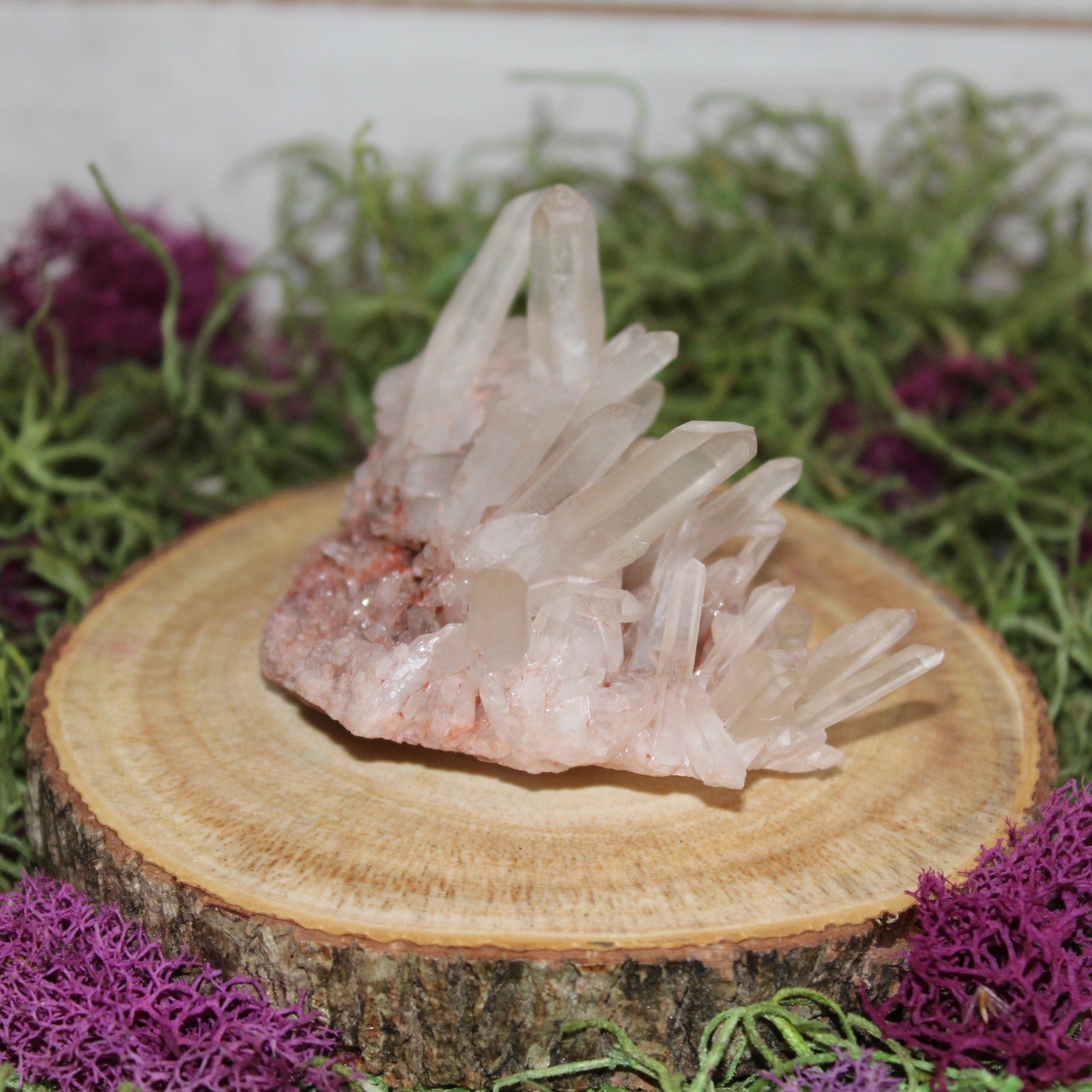 Needle Point Quartz Cluster