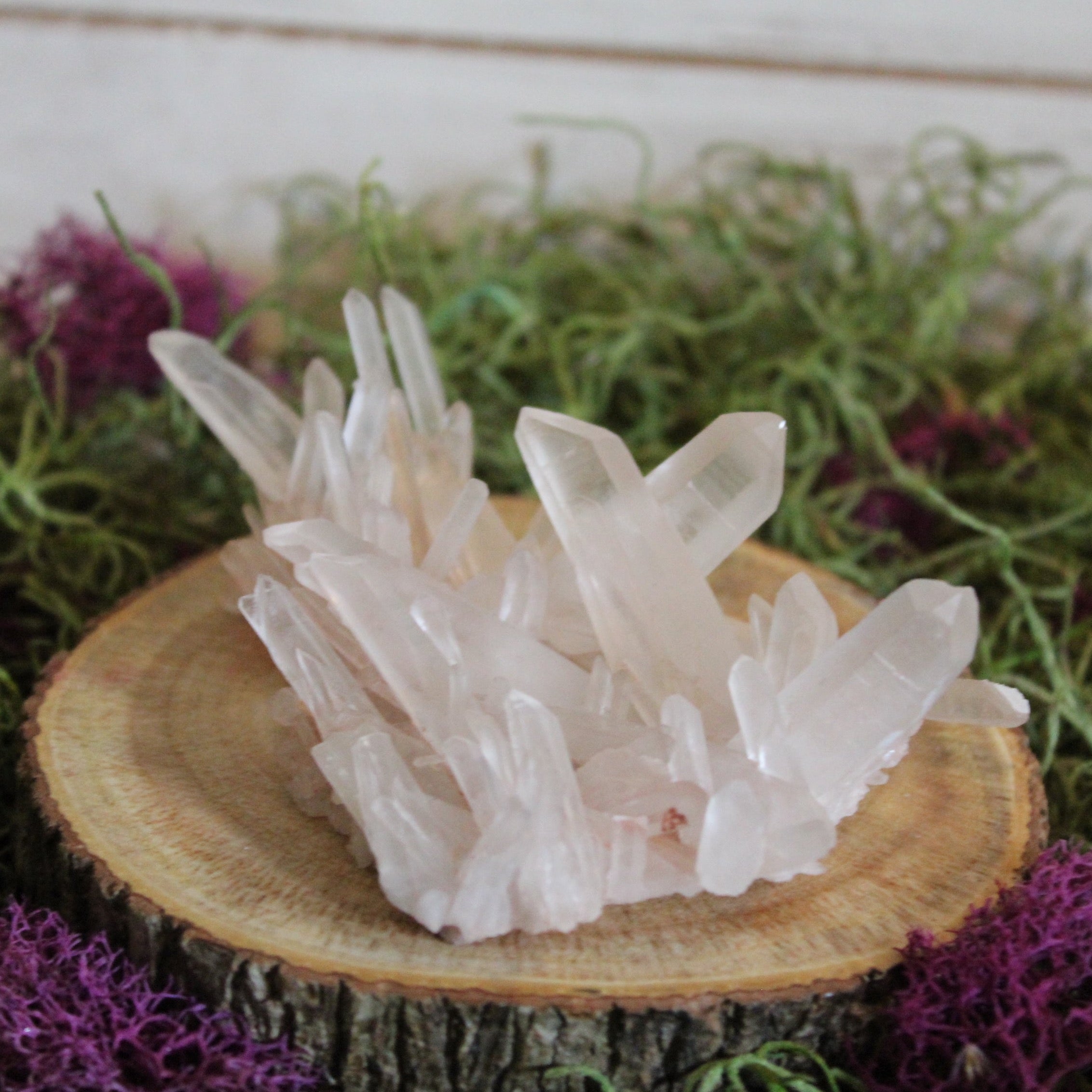 Needle Point Quartz Cluster