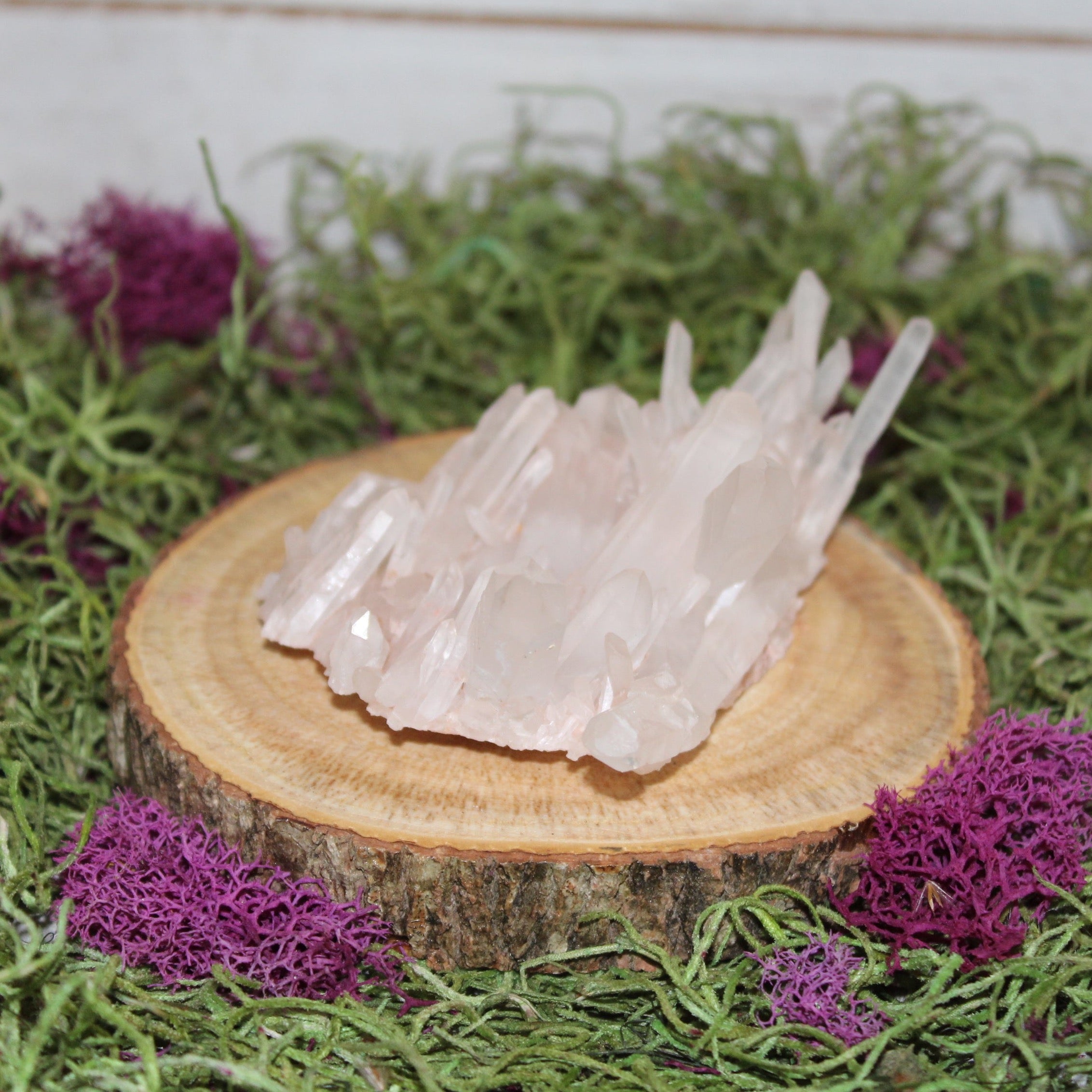 Needle Point Quartz Cluster