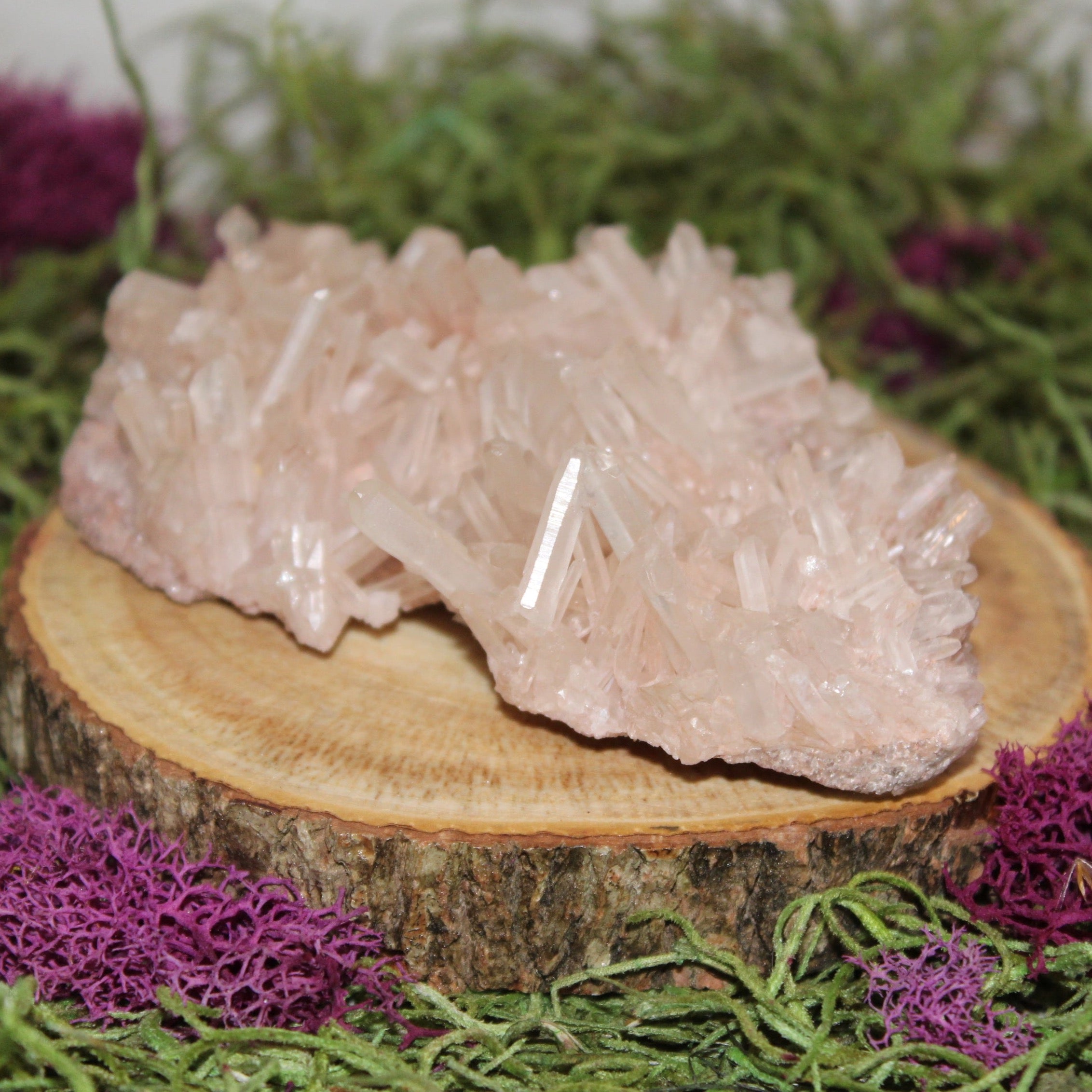 Needle Point Quartz Cluster