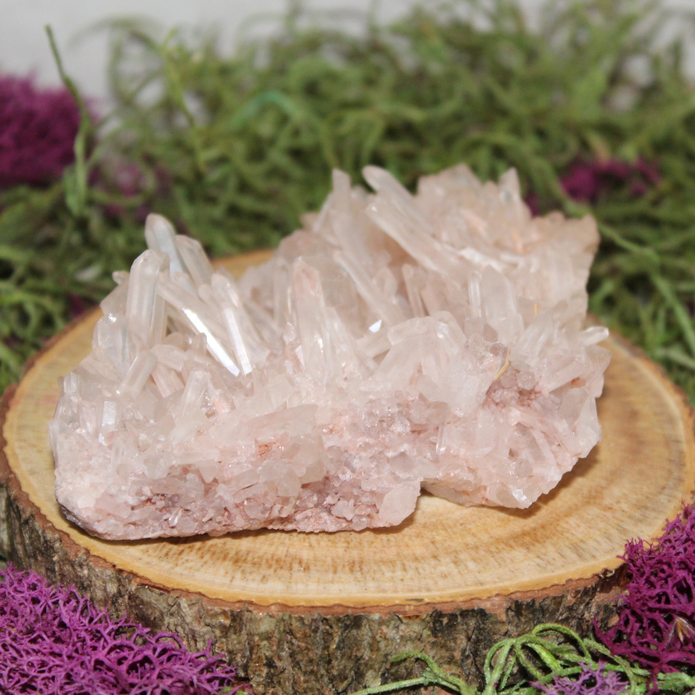 Needle Point Quartz Cluster