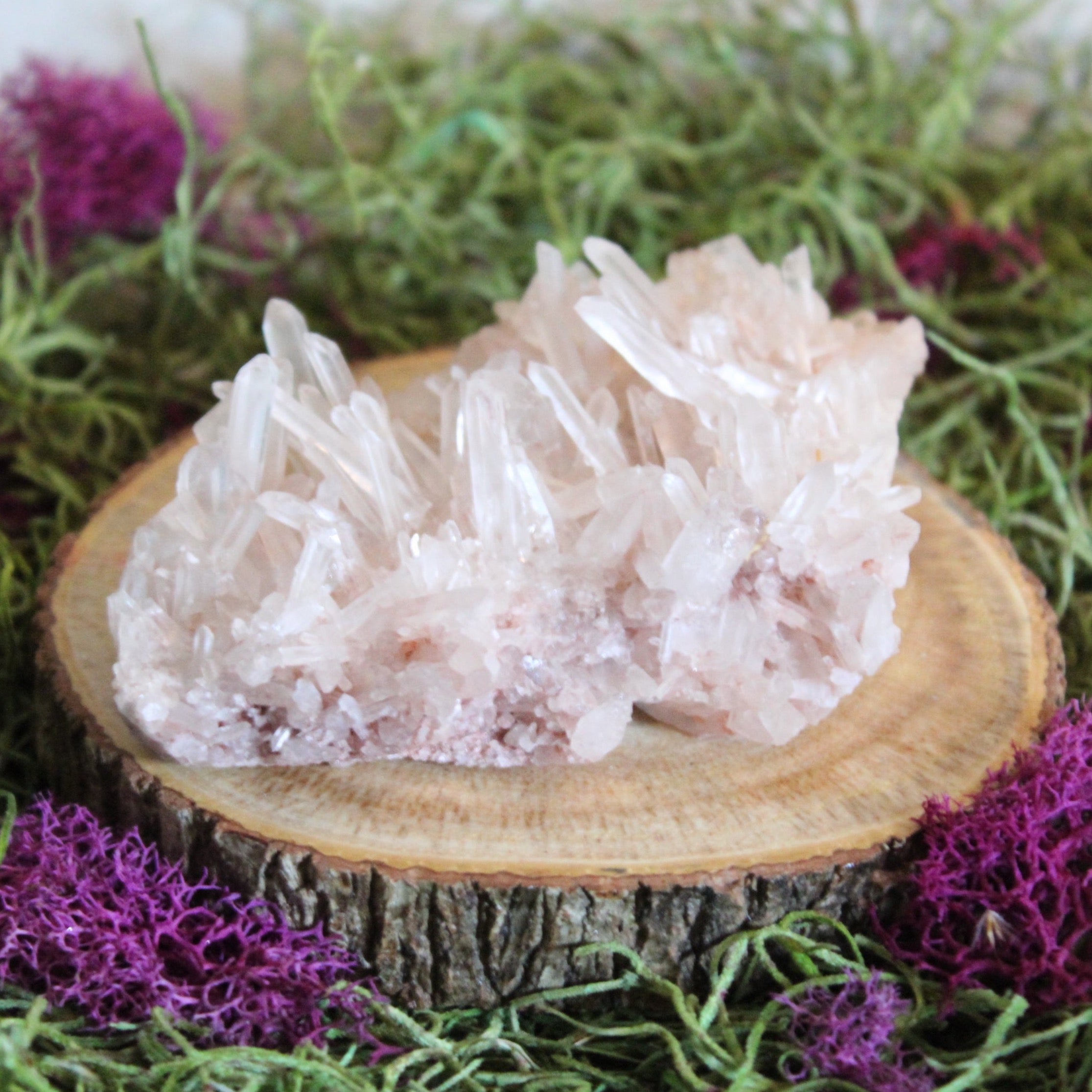 Needle Point Quartz Cluster