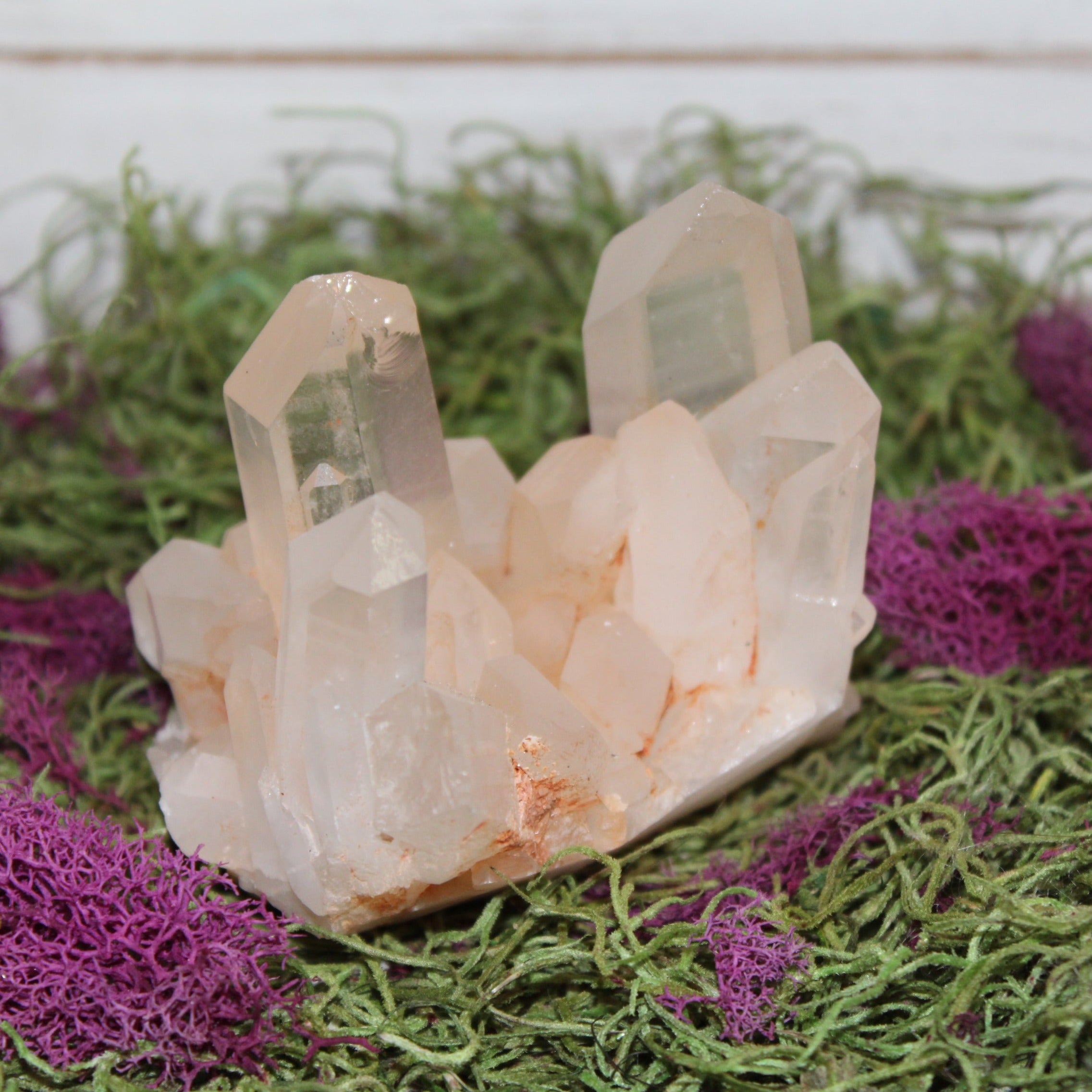 Large Clear Quartz Cluster