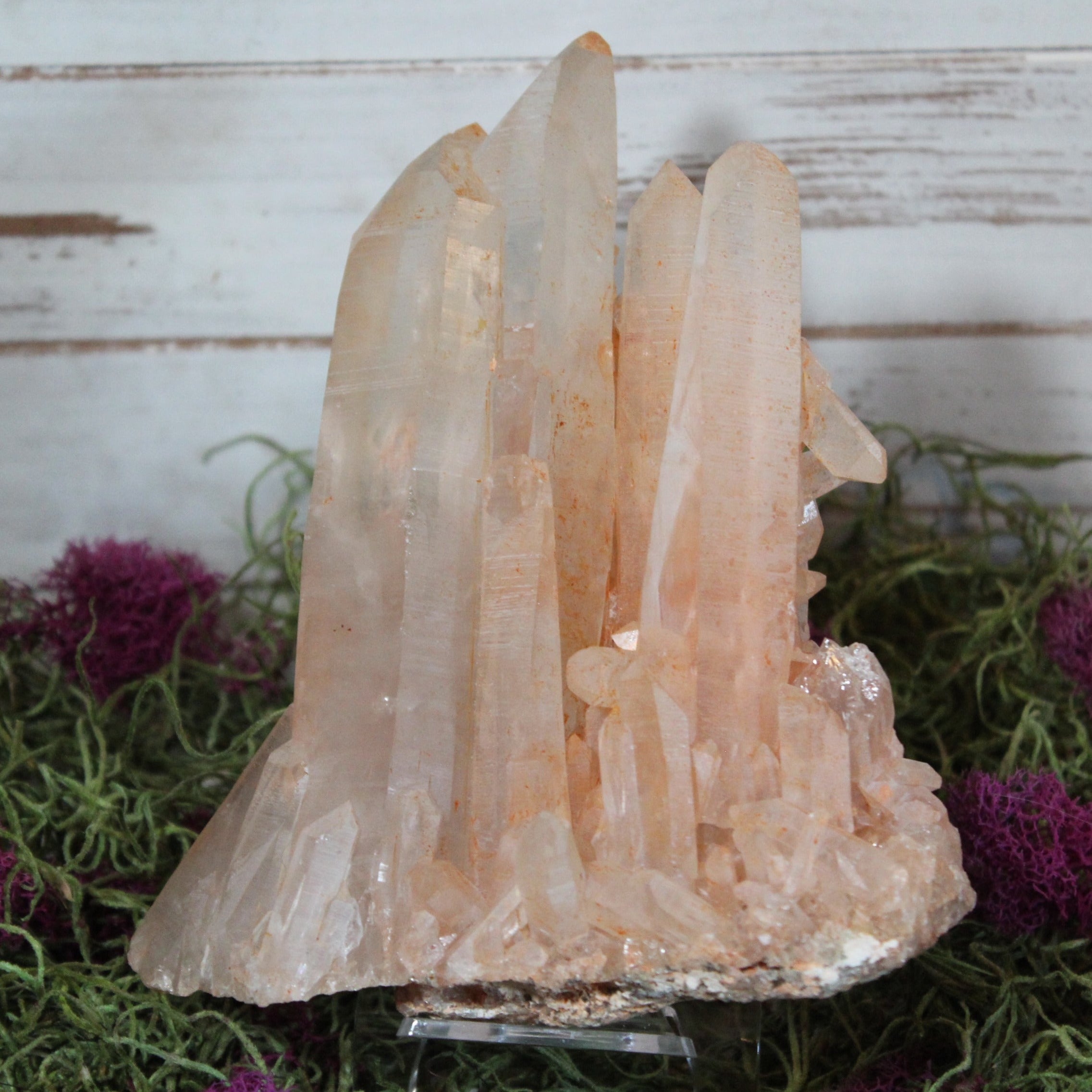 Large Clear Quartz Cluster