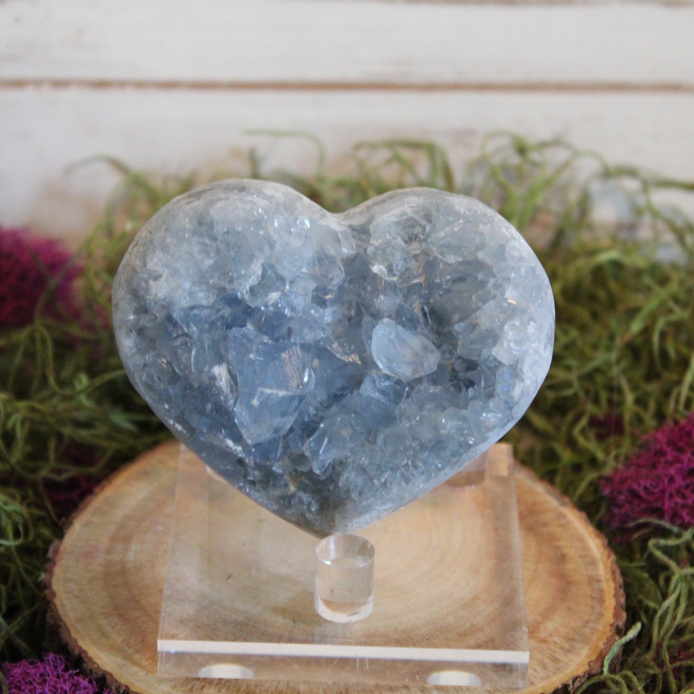 Celestite Heart