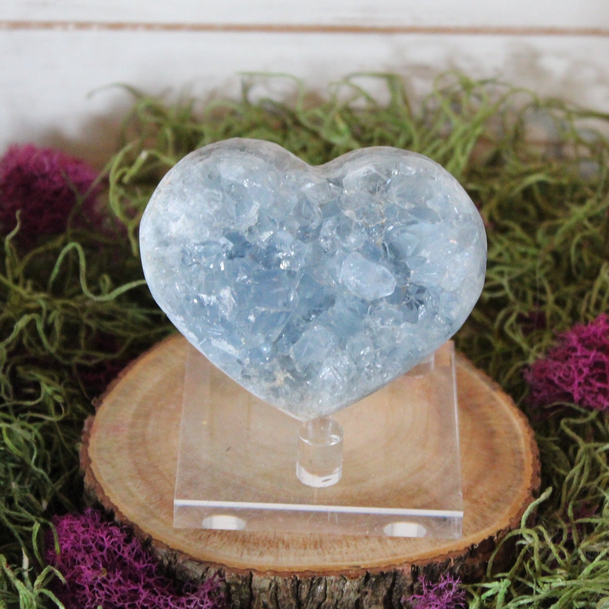 Celestite Heart