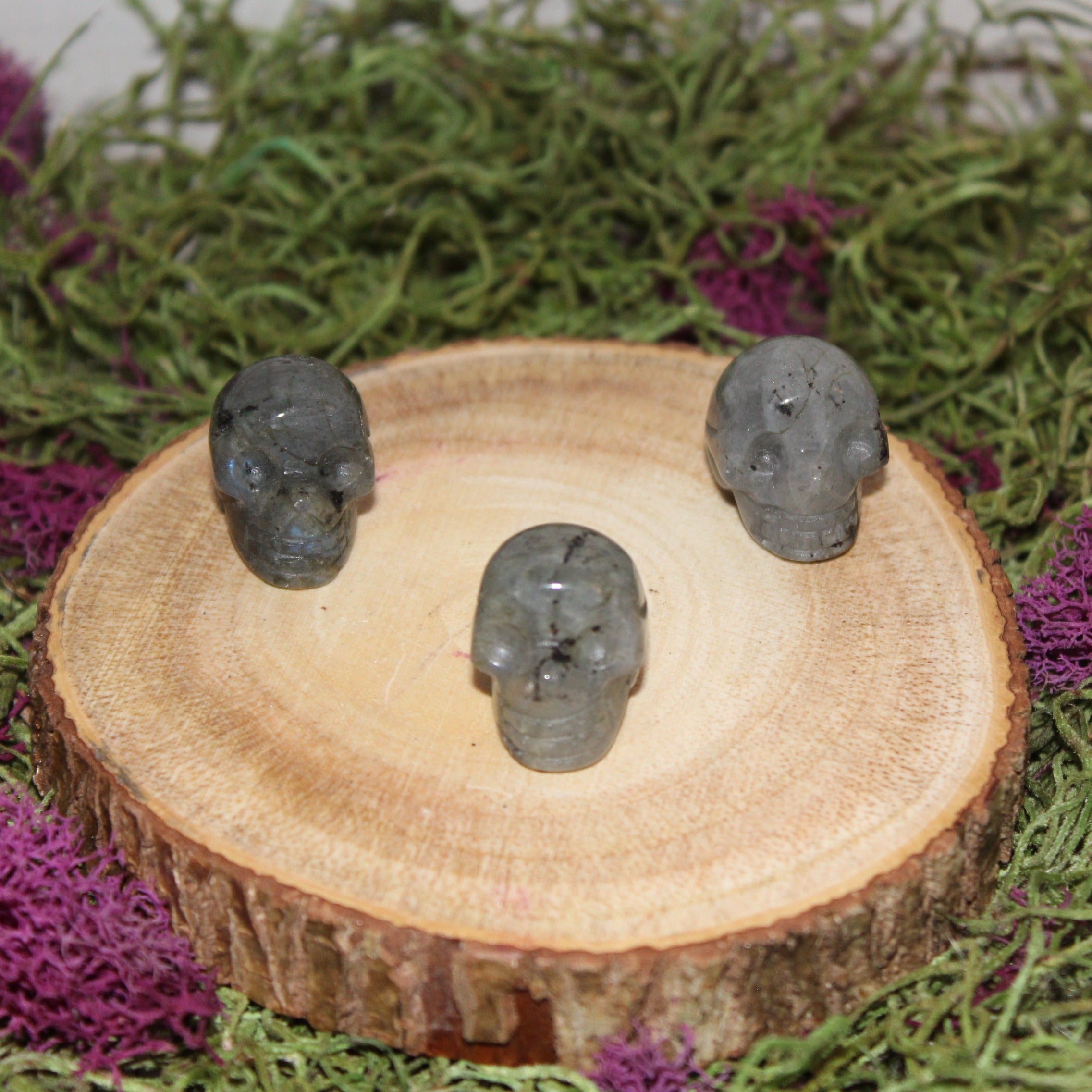 Labradorite Mini Skulls