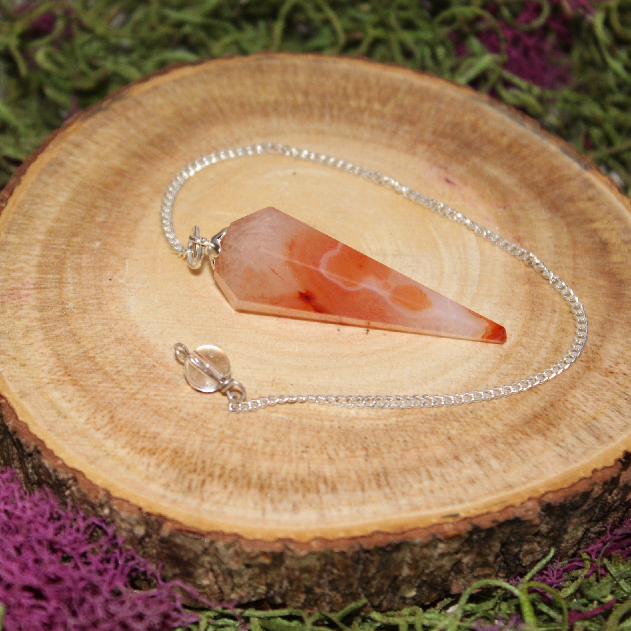 Carnelian Pendulum