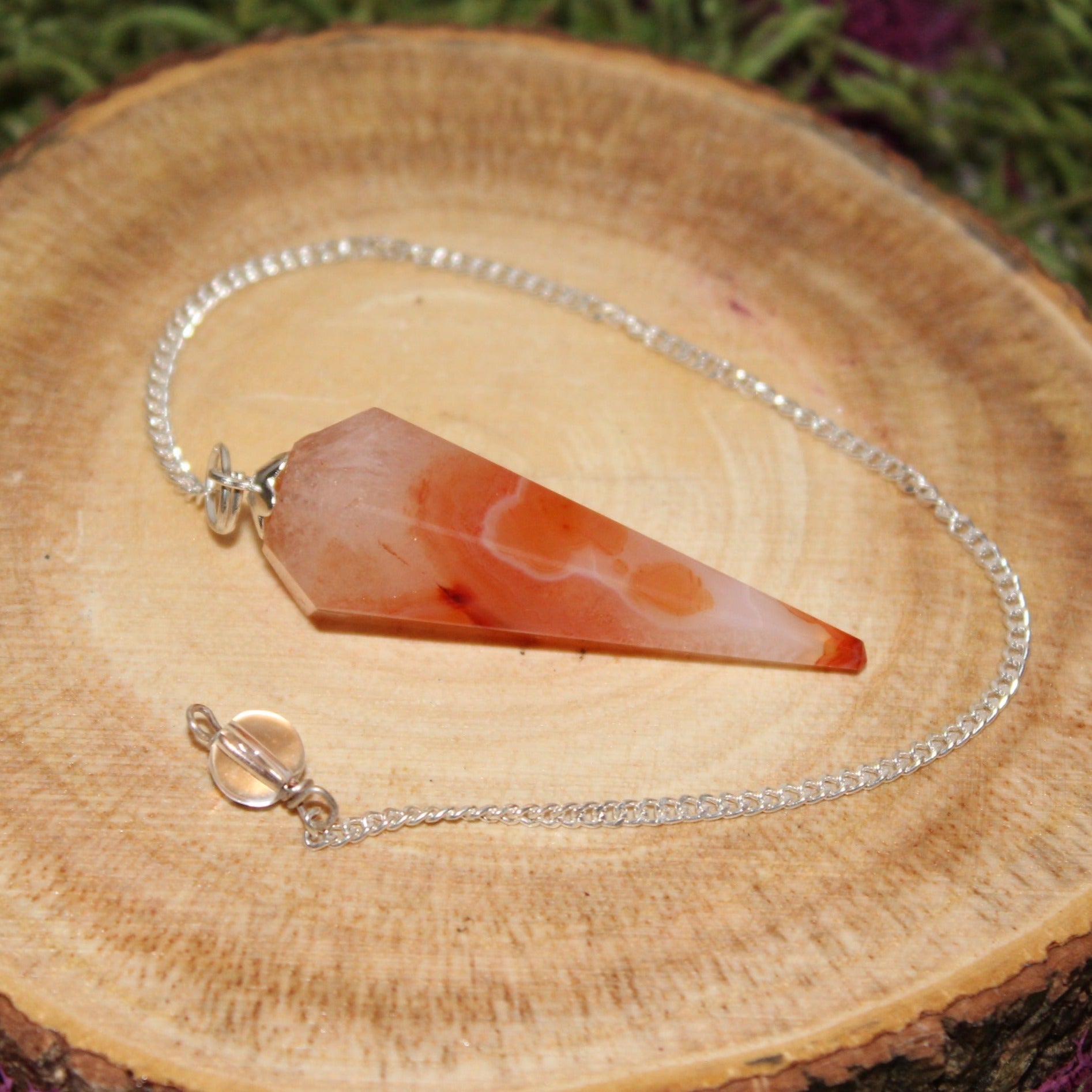 Carnelian Pendulum