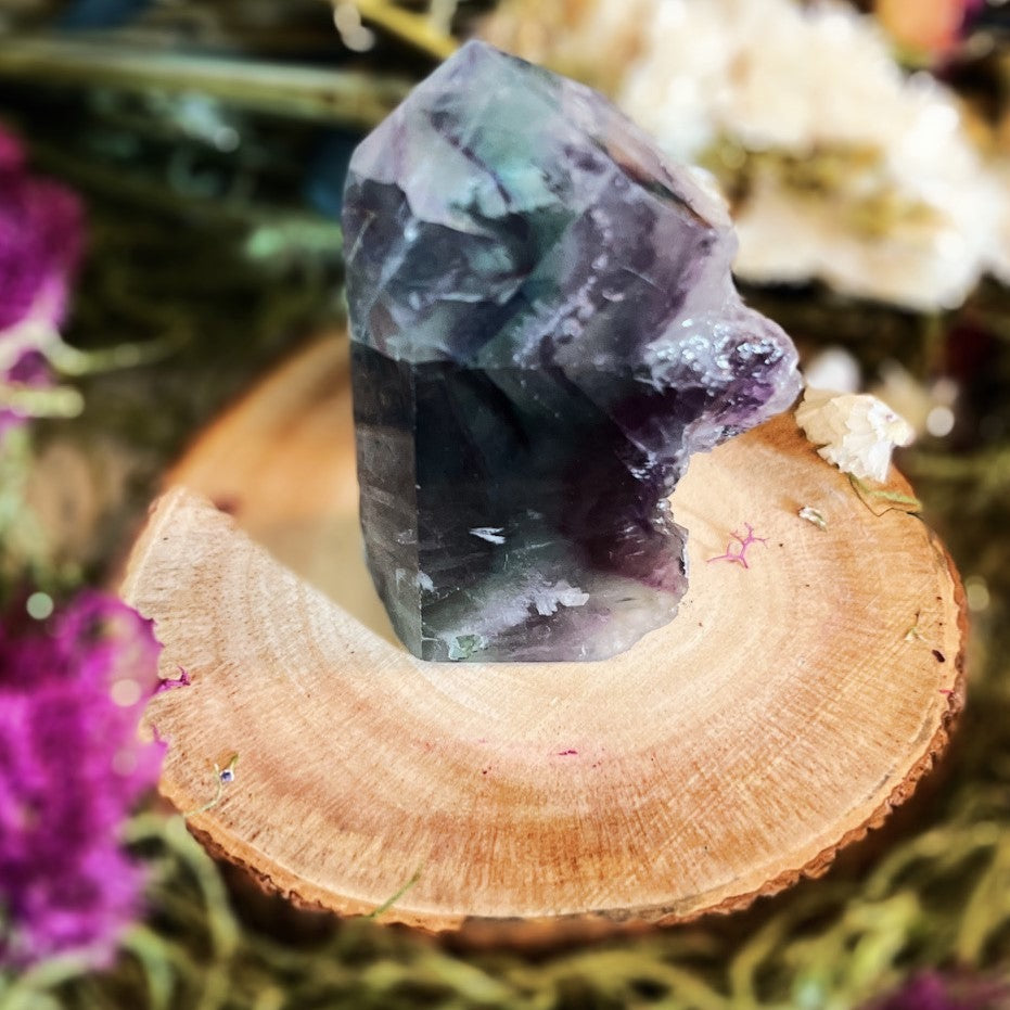 Rainbow Fluorite Tower