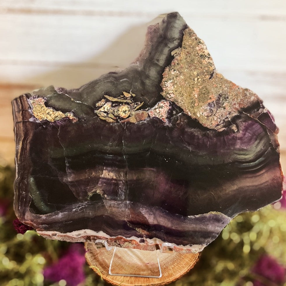 Fluorite Slab