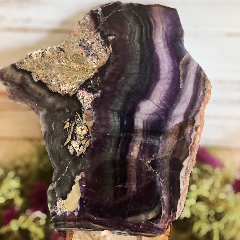 Fluorite Slab