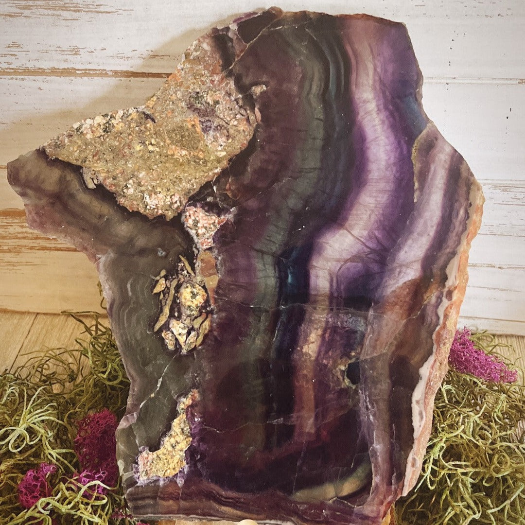 Fluorite Slab