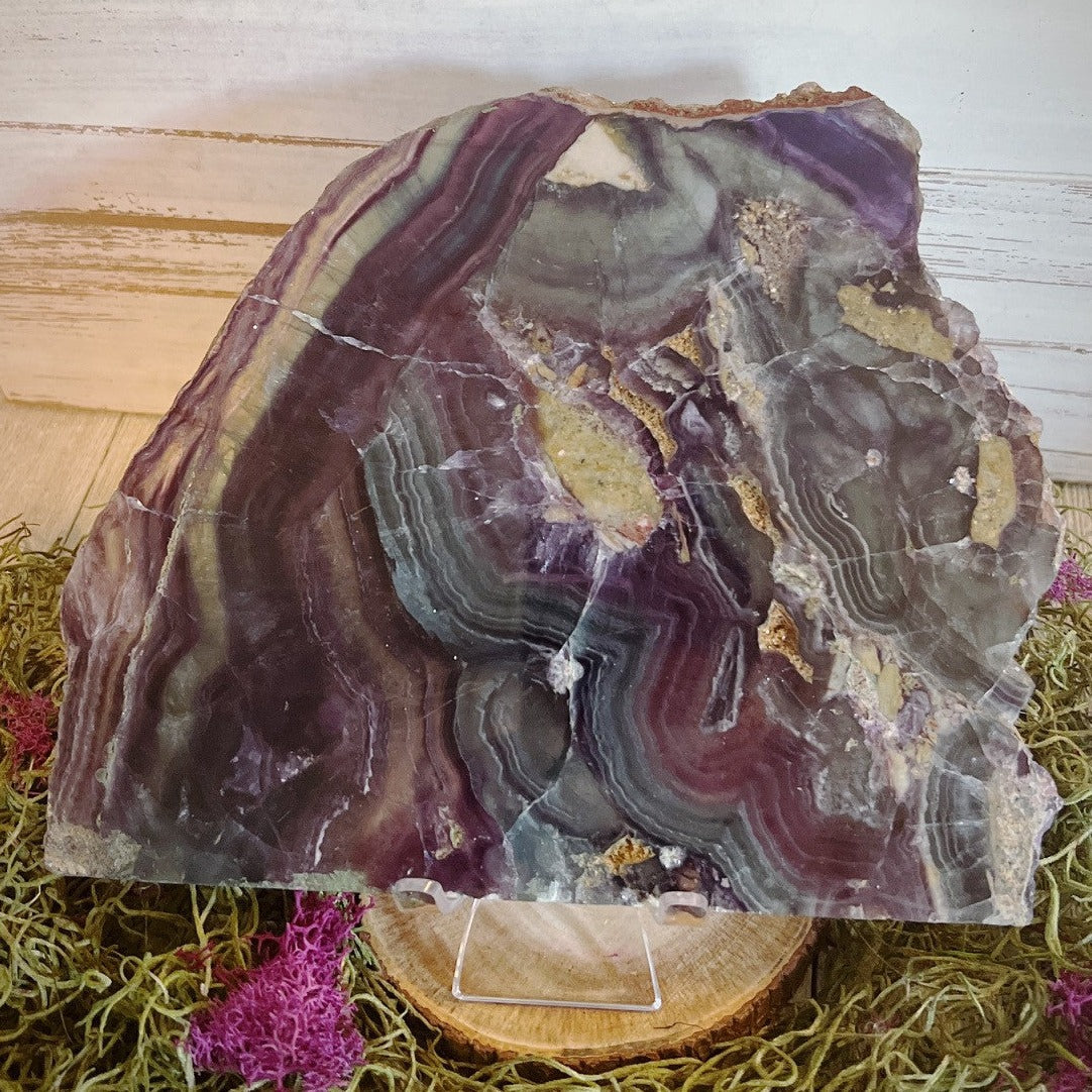 Fluorite Slab