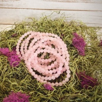 Rose Quartz Beaded Bracelets