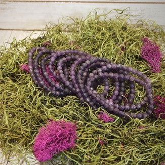 Amethyst Beaded Bracelet