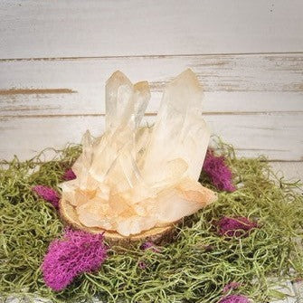 Large Clear Quartz Cluster