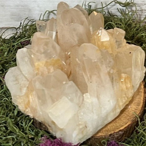 Large Clear Quartz Cluster