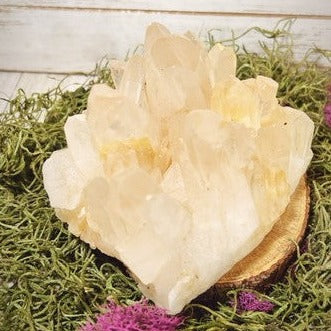 Large Clear Quartz Cluster