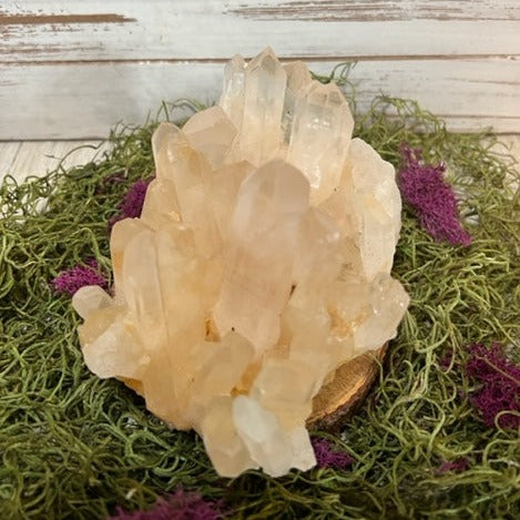 Large Clear Quartz Cluster