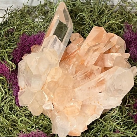 Large Clear Quartz Cluster