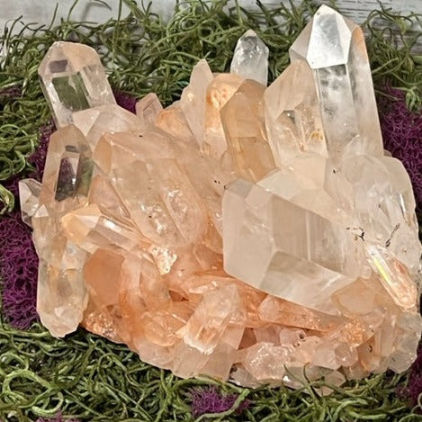 Large Clear Quartz Cluster