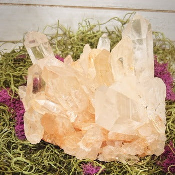 Large Clear Quartz Cluster