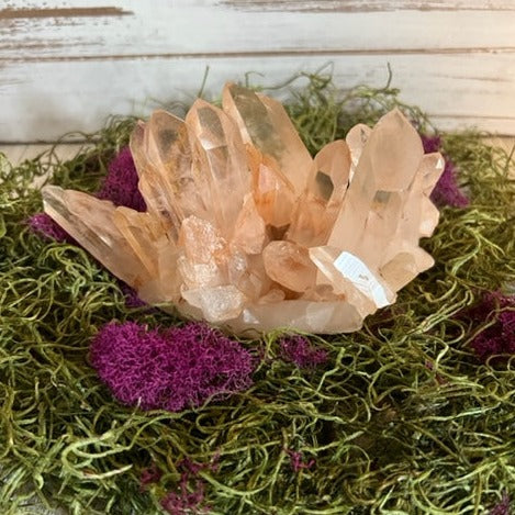 Large Clear Quartz Cluster