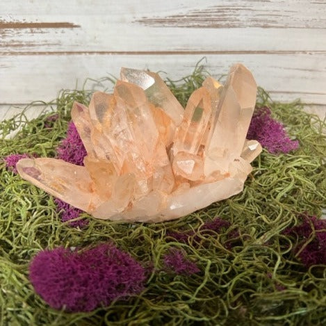 Large Clear Quartz Cluster