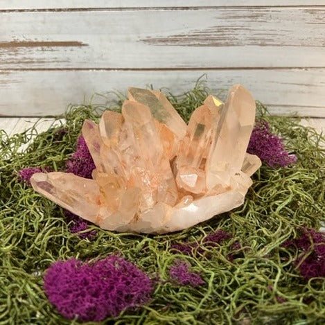 Large Clear Quartz Cluster