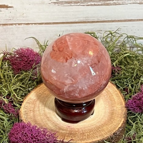 Large Hematite Quartz Spheres