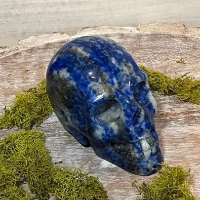 Lapis Lazuli Skull