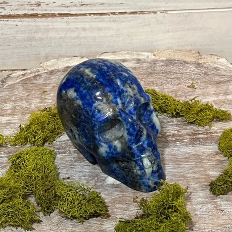 Lapis Lazuli Skull