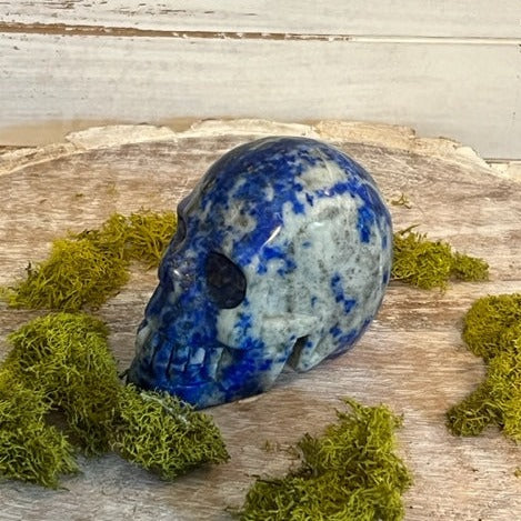 Lapis Lazuli Skull